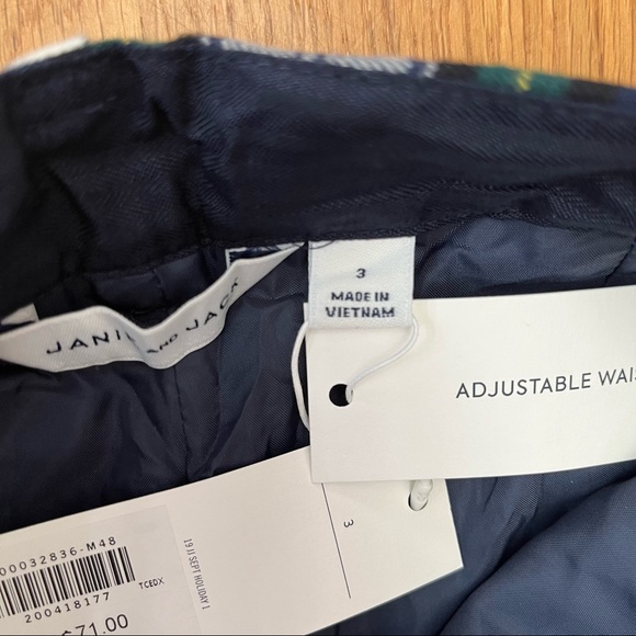 Janie and Jack Plaid Pants - Picture 5 of 10